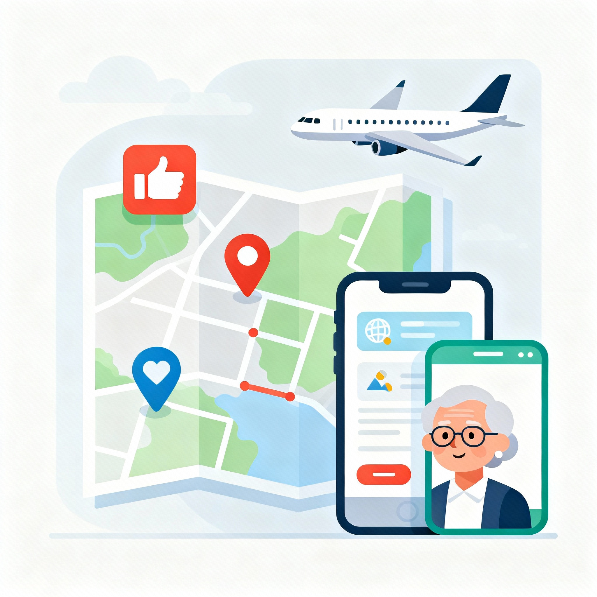 Apps y webs imprescindibles para planificar viajes senior