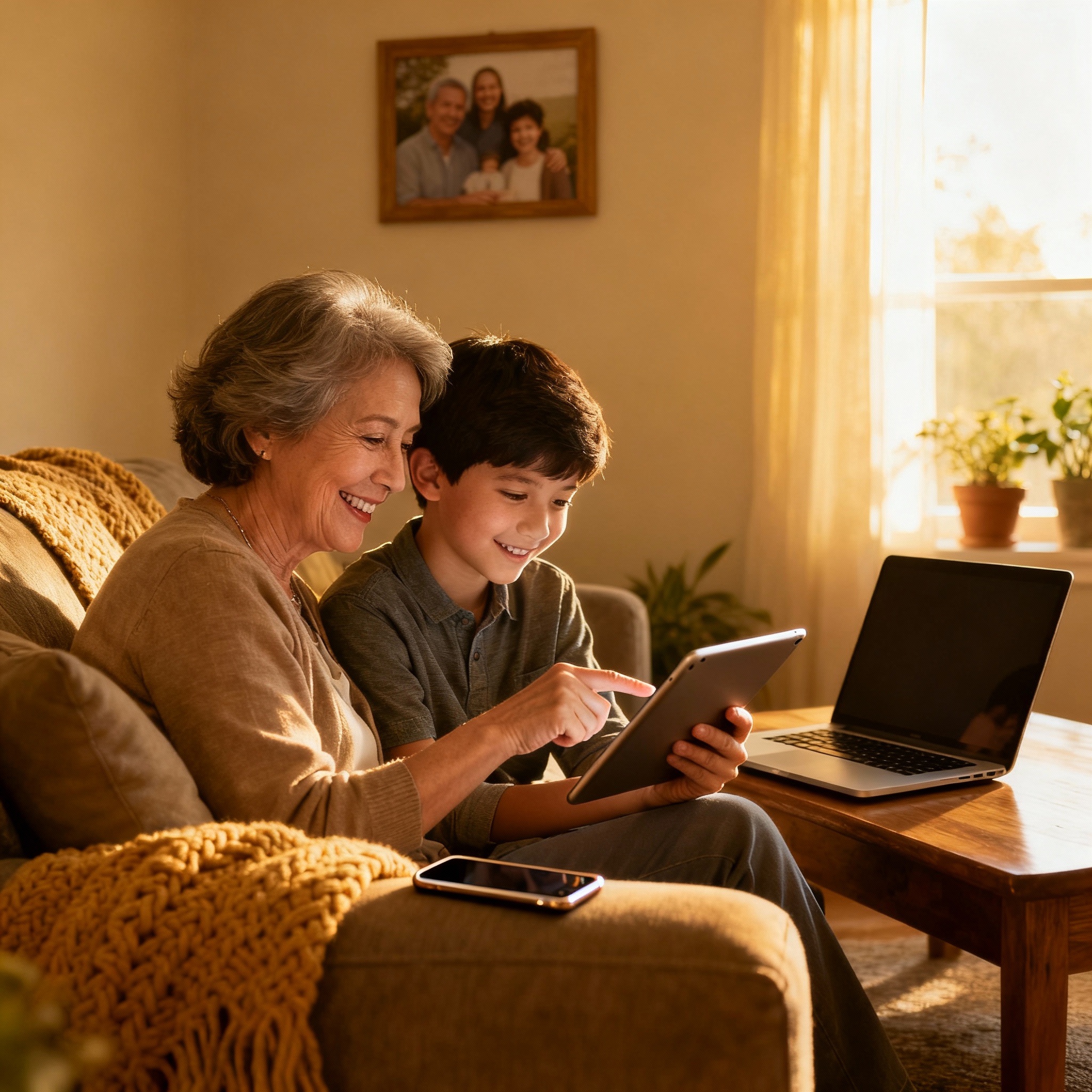 Claves para fortalecer la relación abuelos-nietos en la era digital