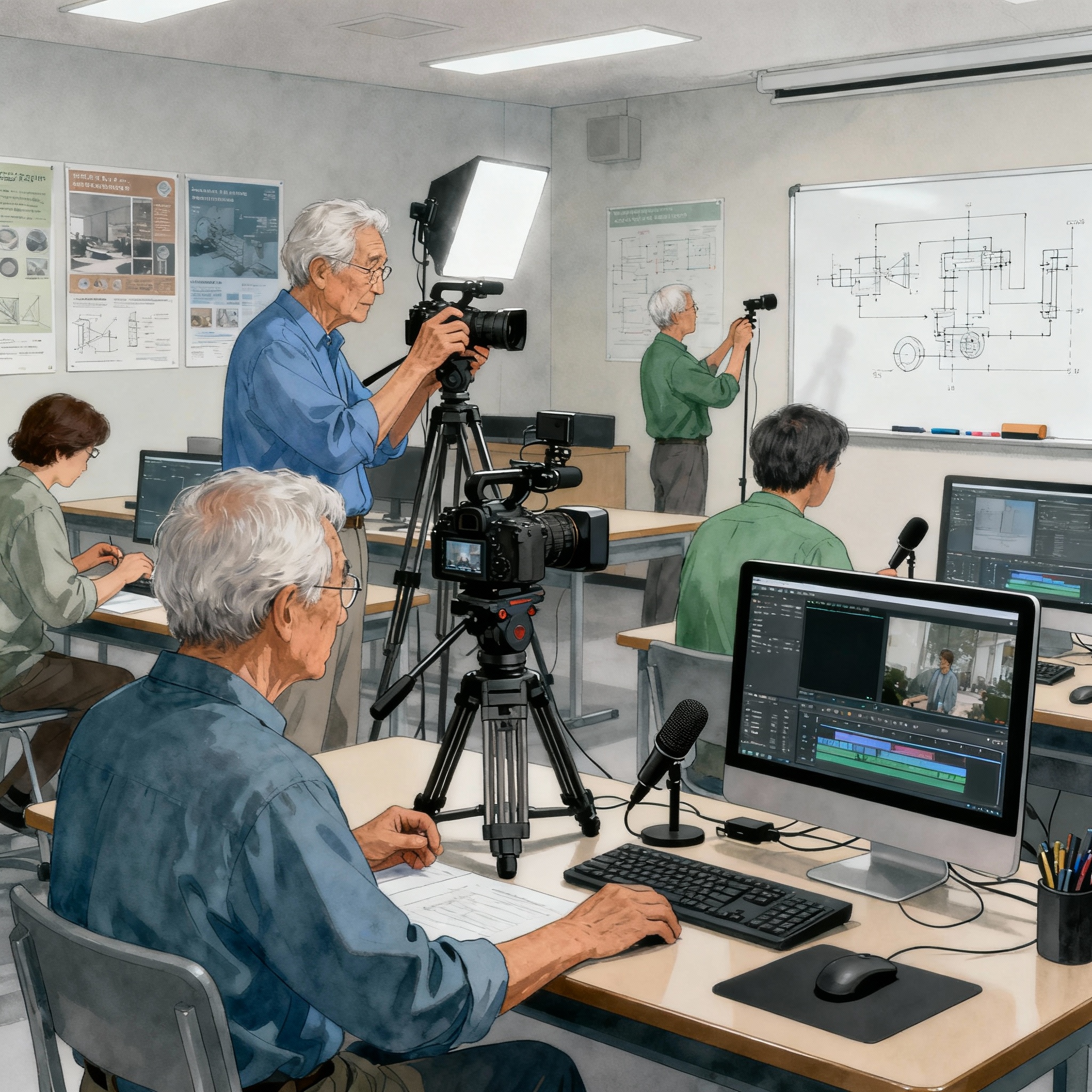 Cómo estimular la creatividad en la tercera edad