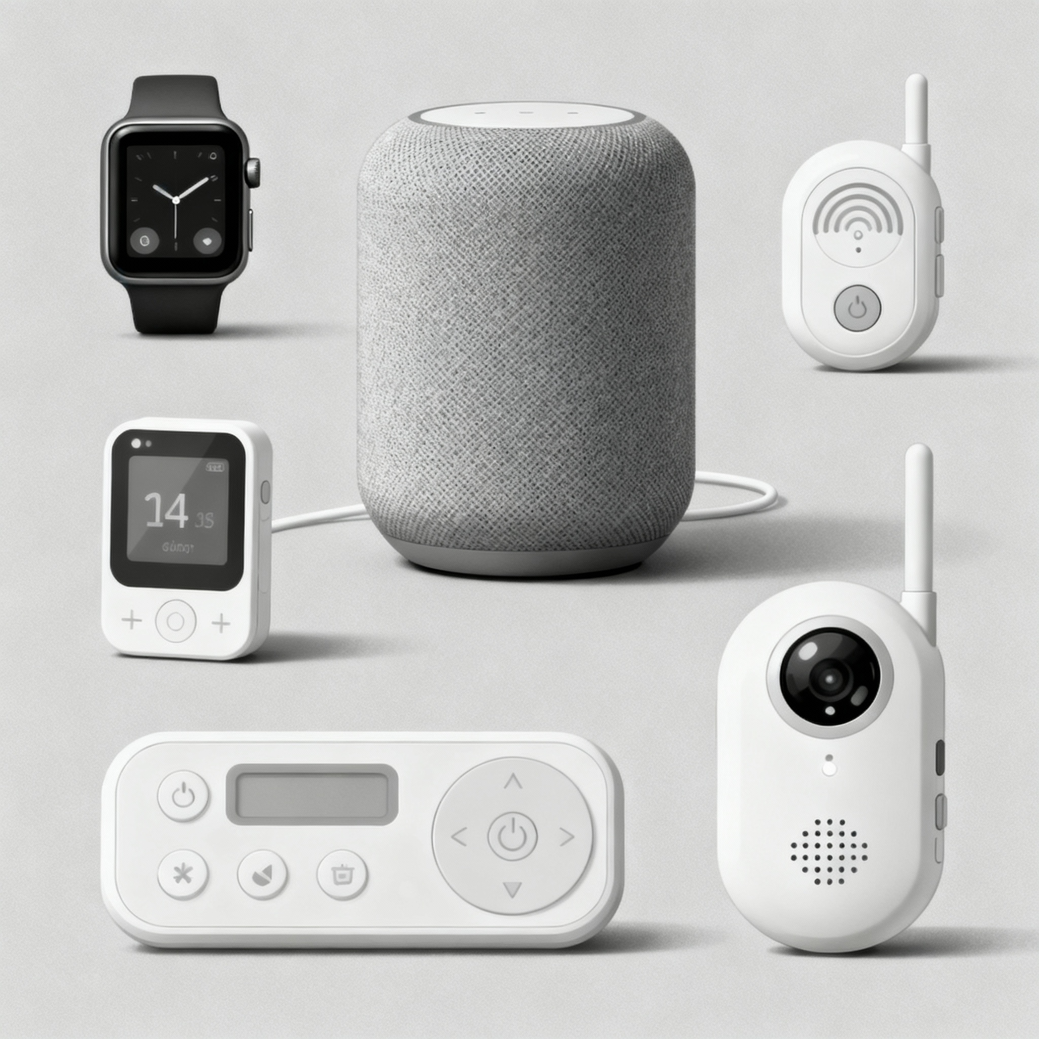 Lista de dispositivos inteligentes para autonomía senior