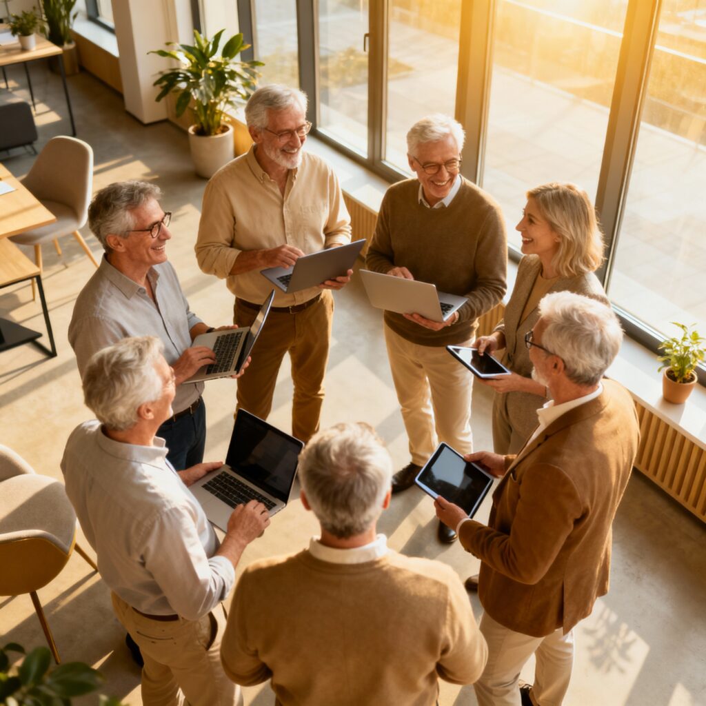 networking entre emprendedores senior