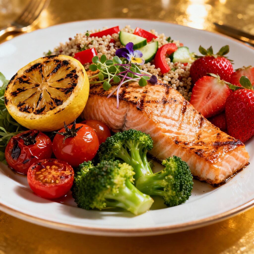 Plato colorido - Plato equilibrado