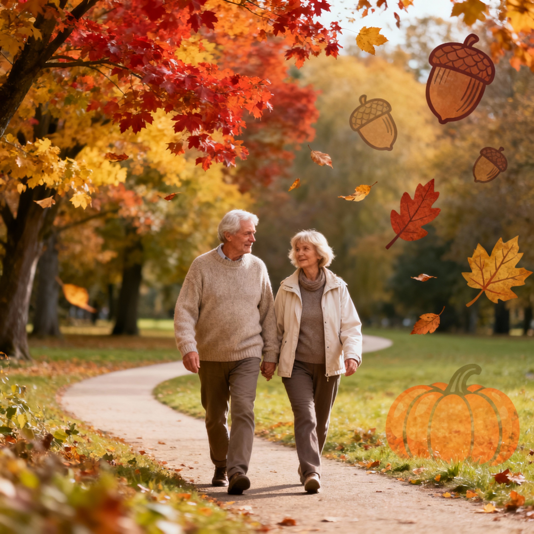 Escapadas otoñales en España para disfrutar de la naturaleza en pareja senior